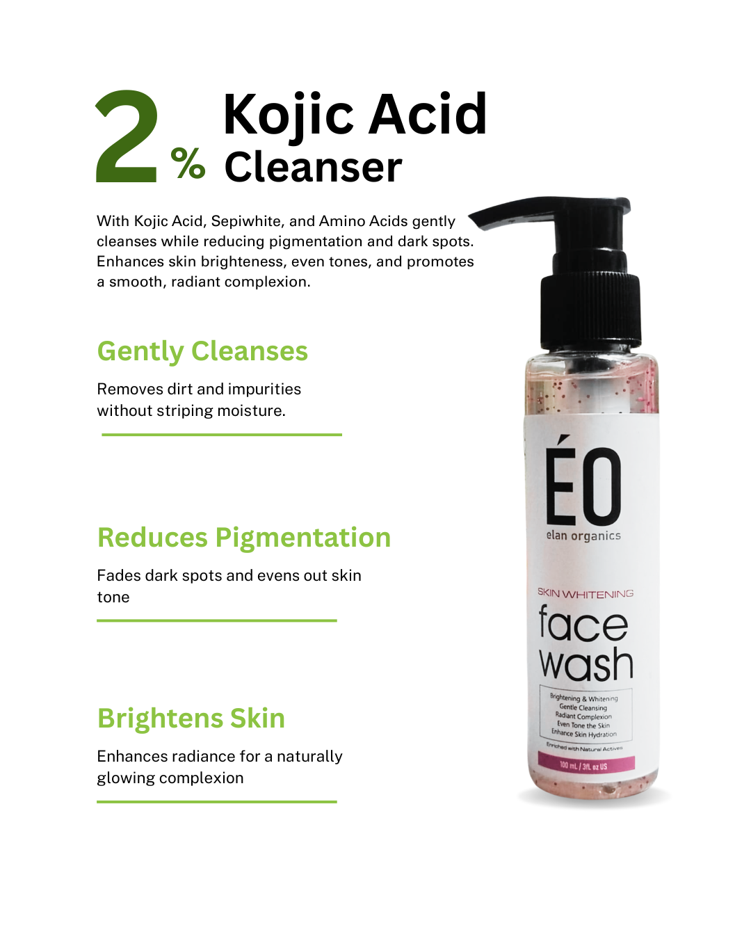 Kojic Acid 2% Gel Cleanser