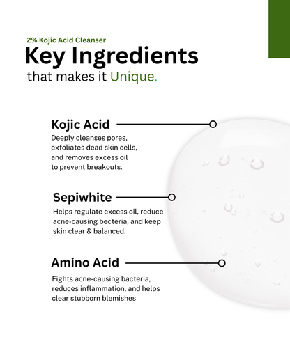 Kojic Acid 2% Gel Cleanser
