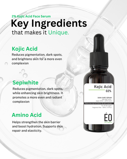 Kojic Acid 2% Face Serum