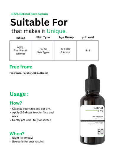 Retinol 0.5% Face Serum